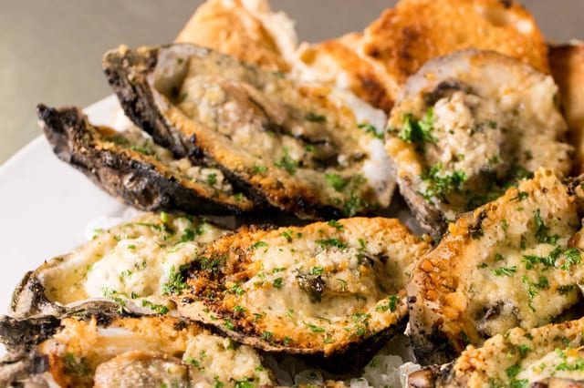 Grilled Oysters.